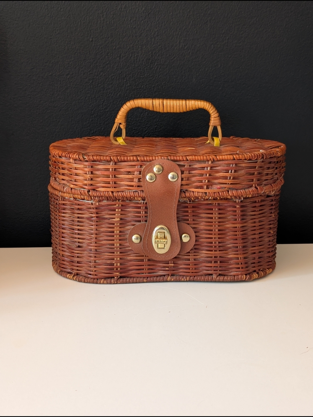 Wicker Vintage Knitting Kit For Beginners